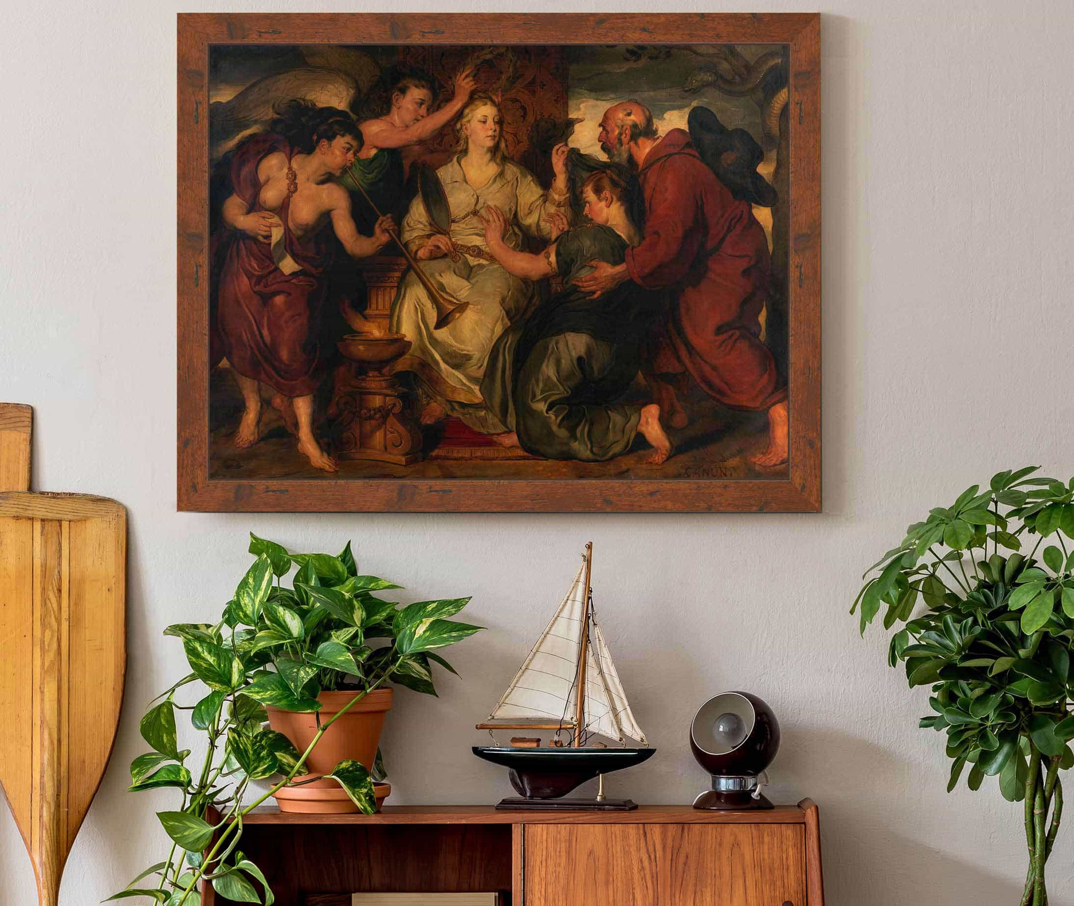 Allegory Of Truth by Hans Canon
