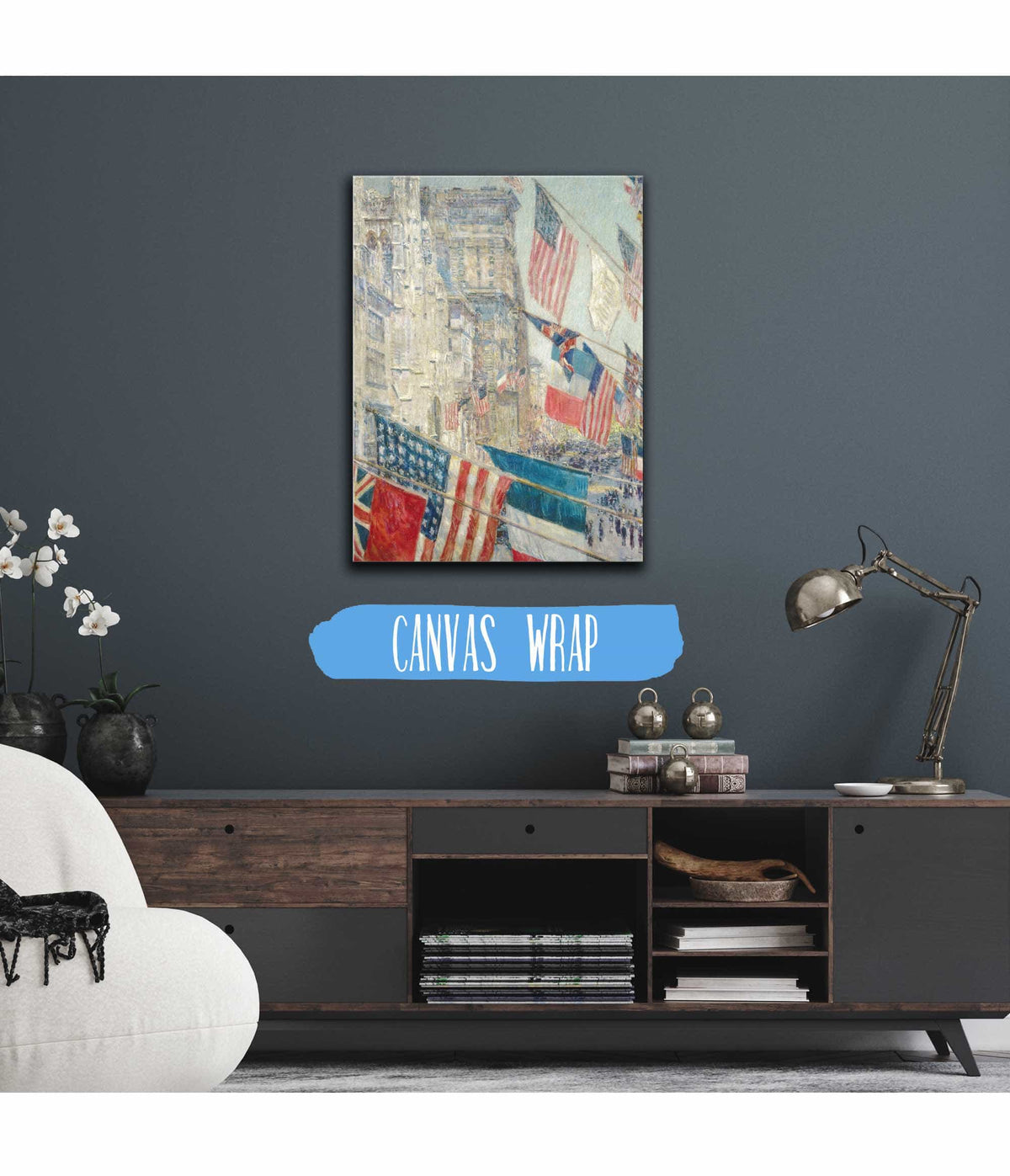 Allies Day May  by Childe Hassam