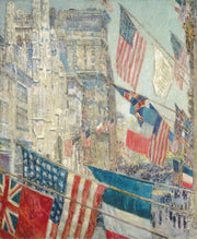 Allies Day May  by Childe Hassam