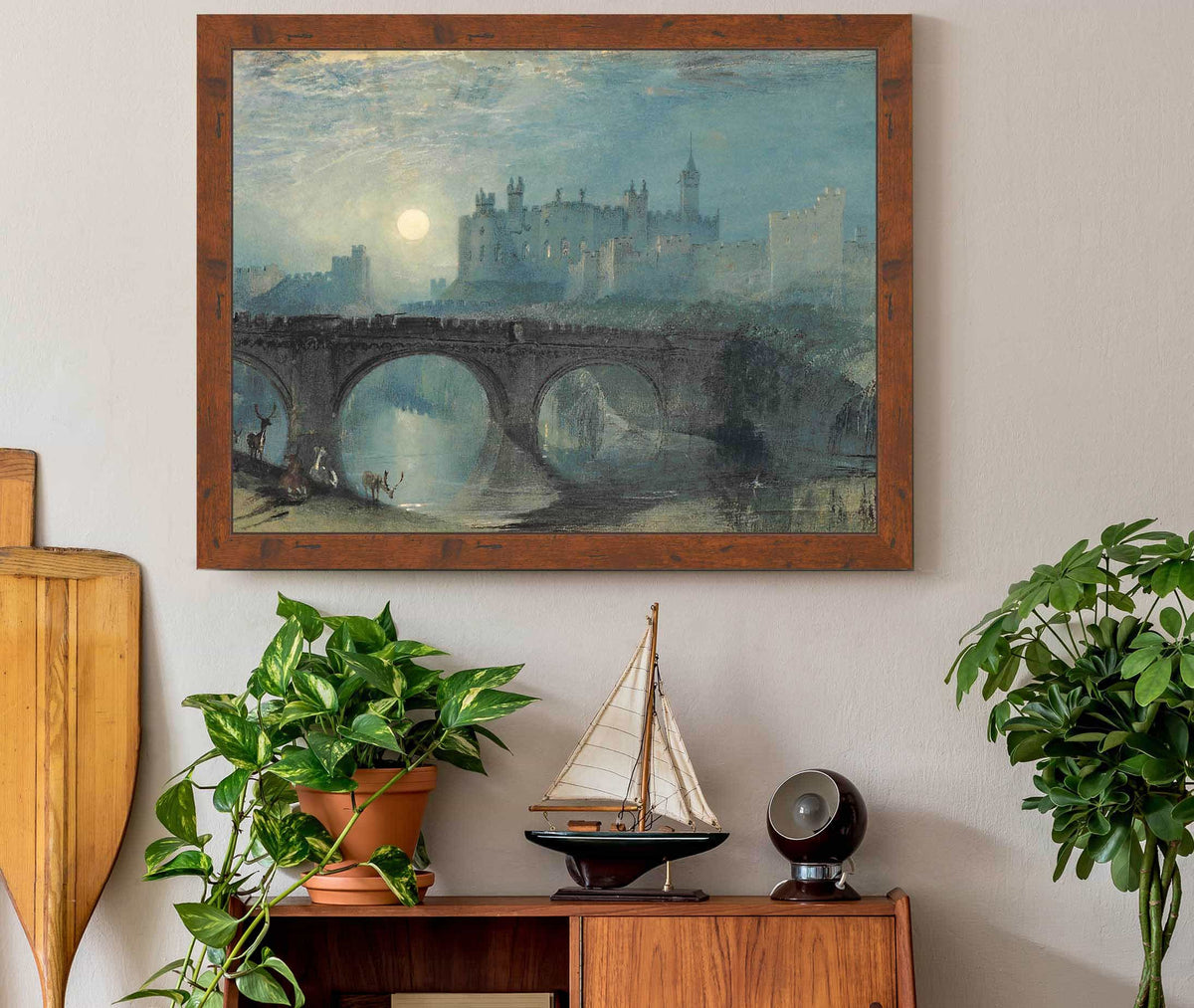 Alnwick Castle by Joseph Mallord William Turner