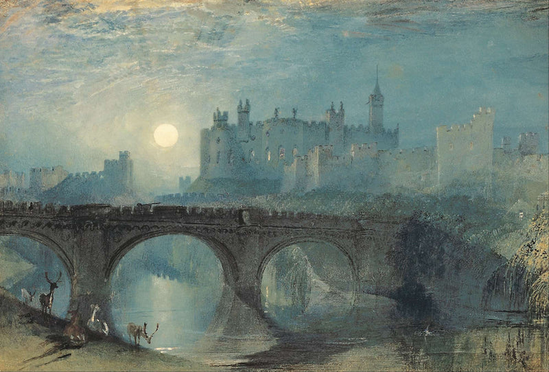 Alnwick Castle by Joseph Mallord William Turner