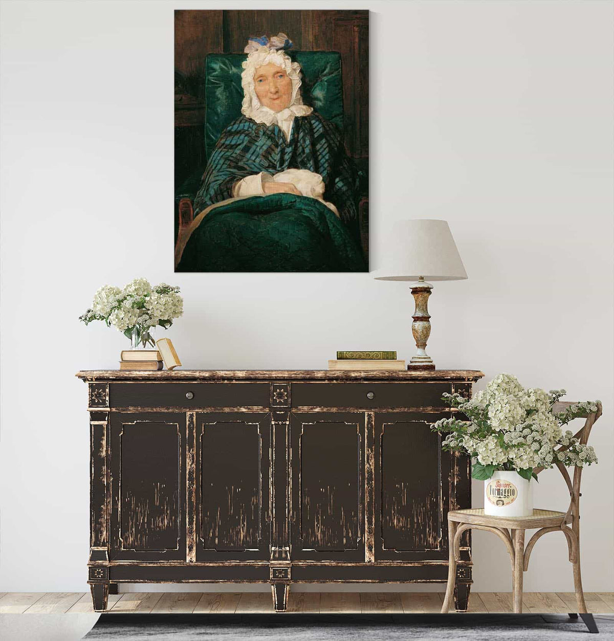 Aloisia Eltz Im Lehnstuhl by Ferdinand Georg Waldmuller