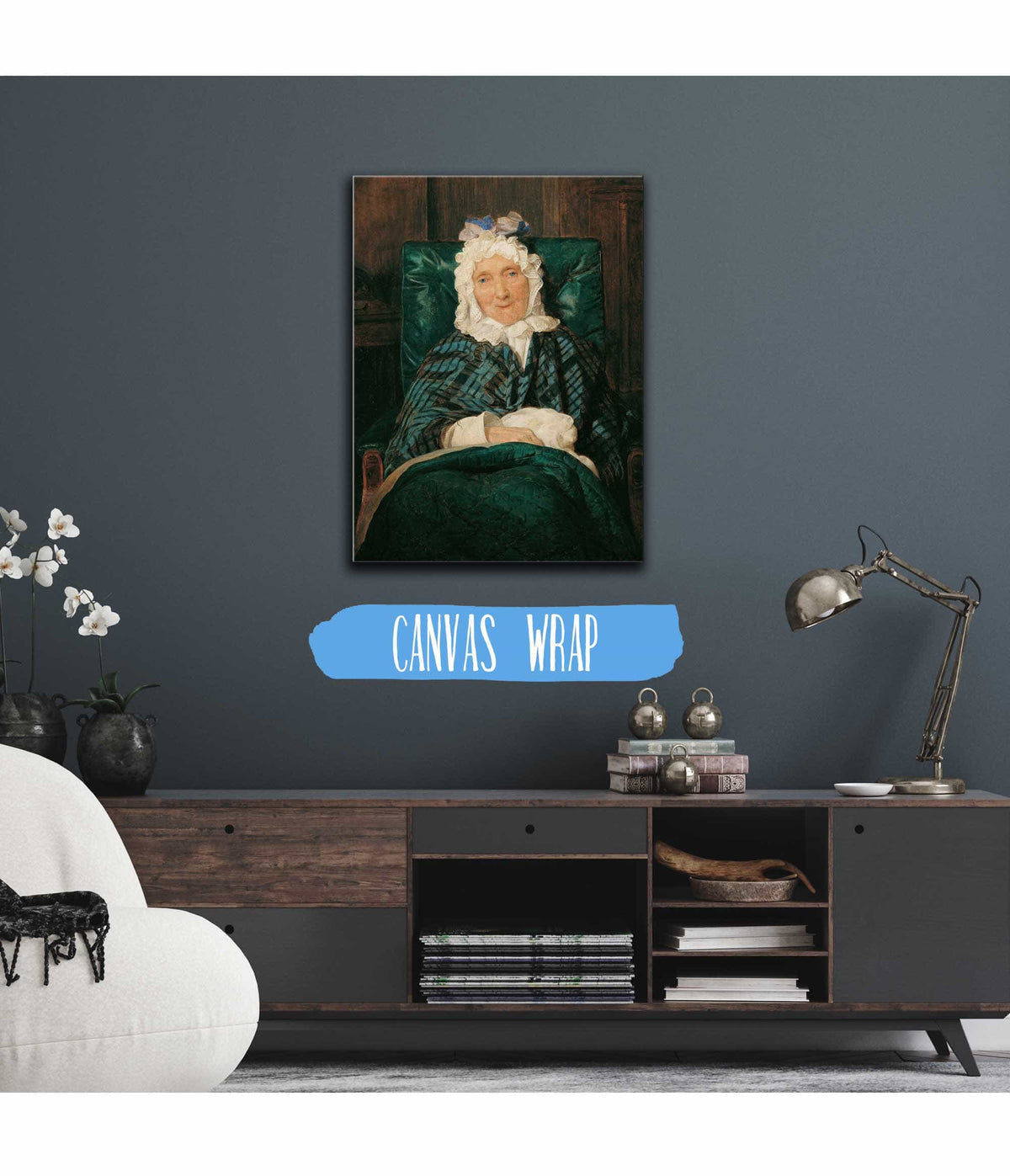 Aloisia Eltz Im Lehnstuhl by Ferdinand Georg Waldmuller