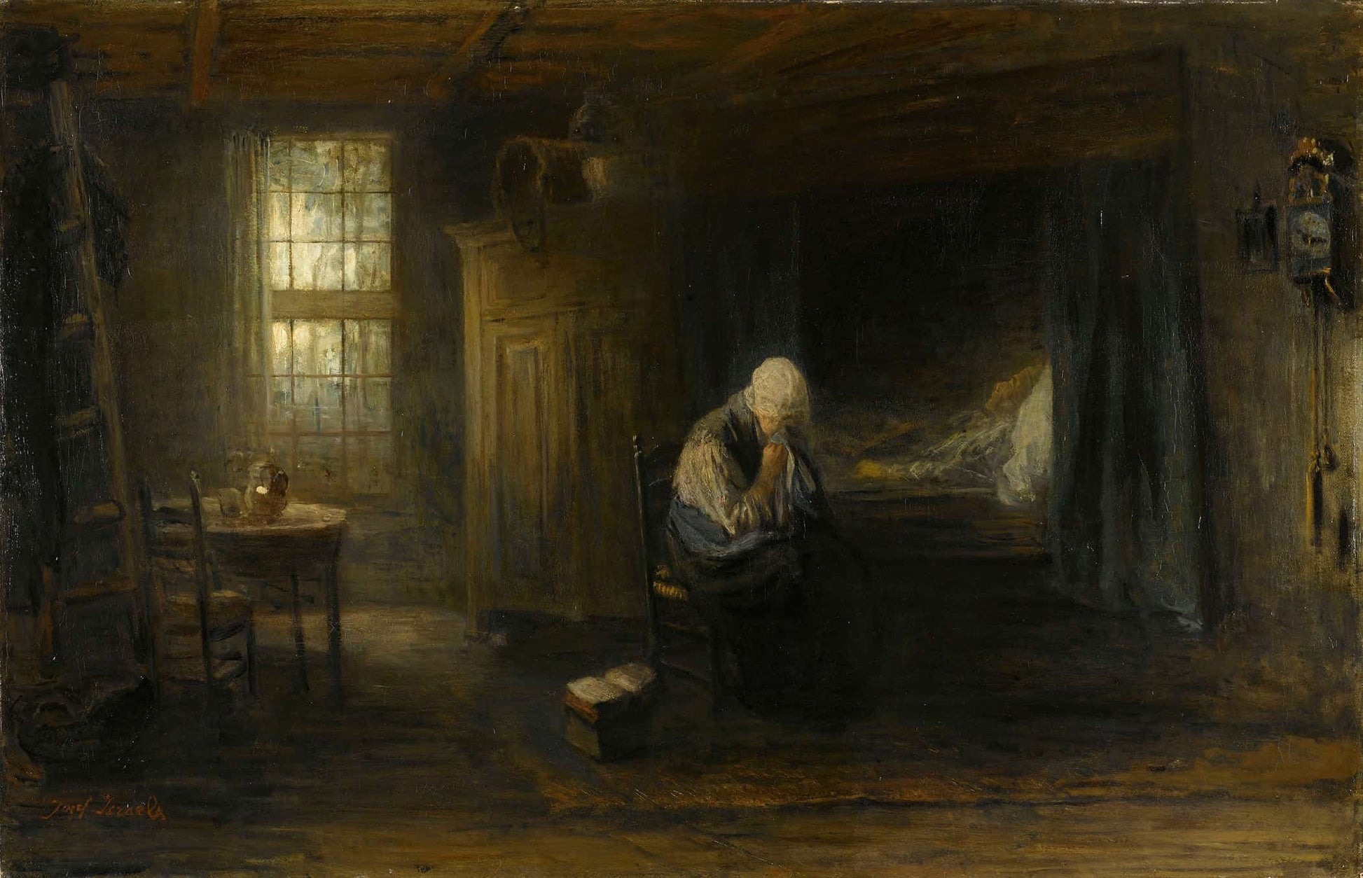 Alone In The World by Jozef Israels