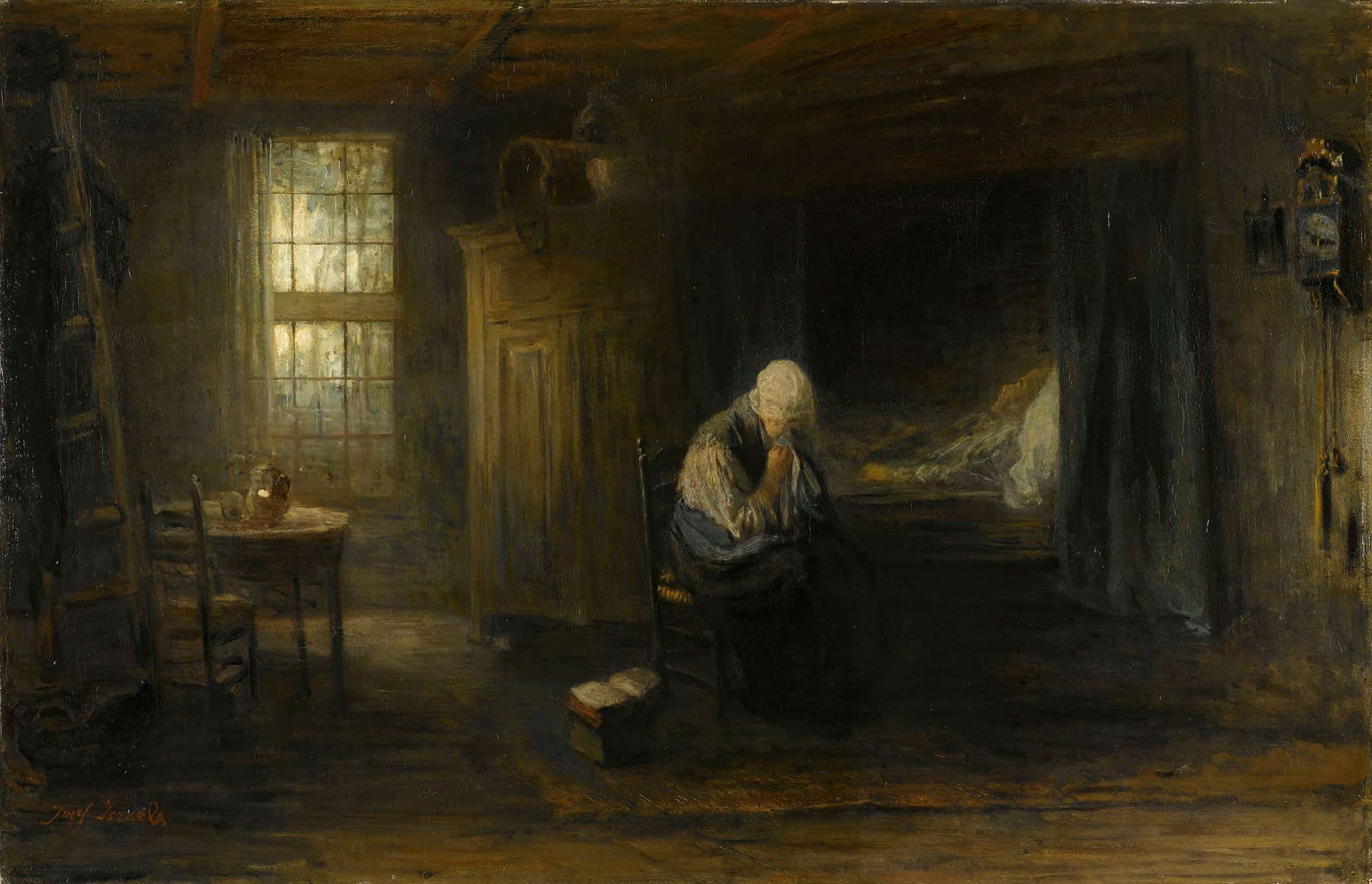 Alone In The World by Jozef Israels