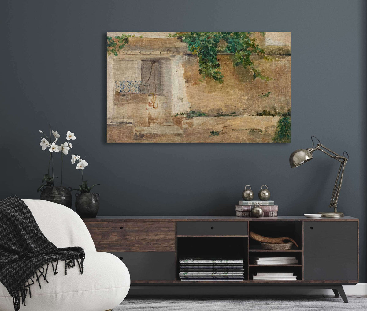 Alqueria Valenciana by Joaquin Sorolla