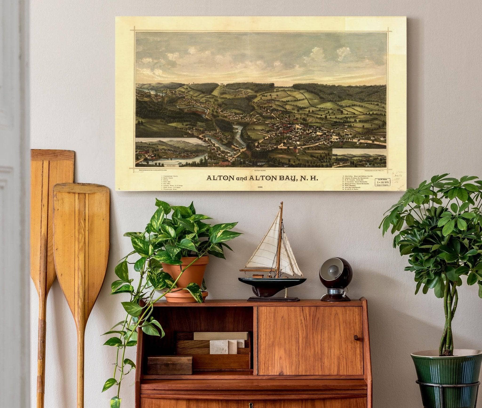 Alton And Alton Bay Nh 1888  State Of New Hampshire
