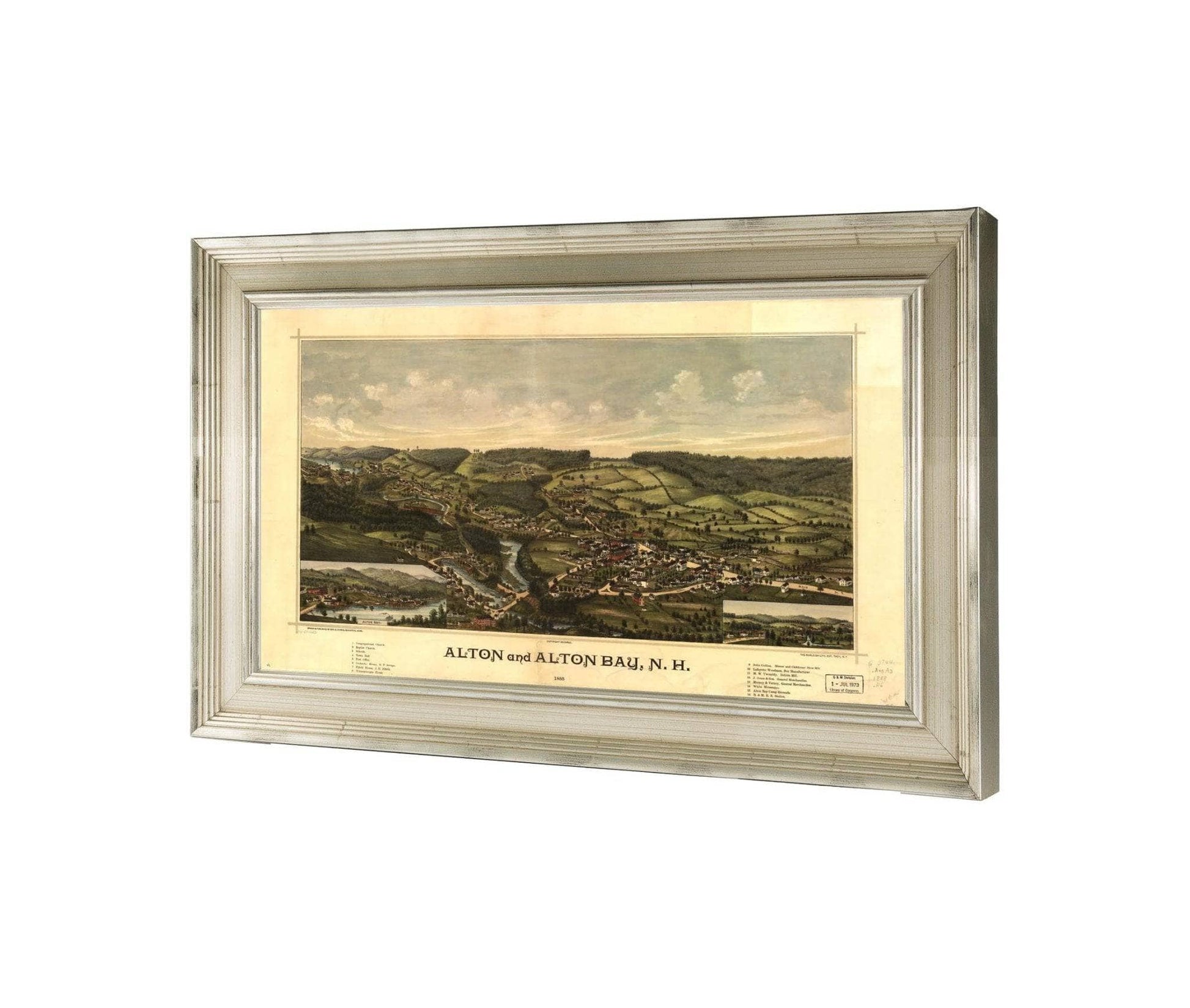 Alton And Alton Bay Nh 1888  State Of New Hampshire