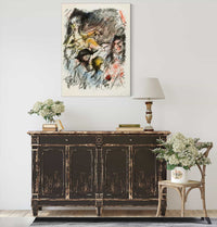 Am Dresdner Hof by Lovis Corinth