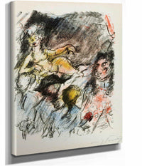 Am Dresdner Hof by Lovis Corinth