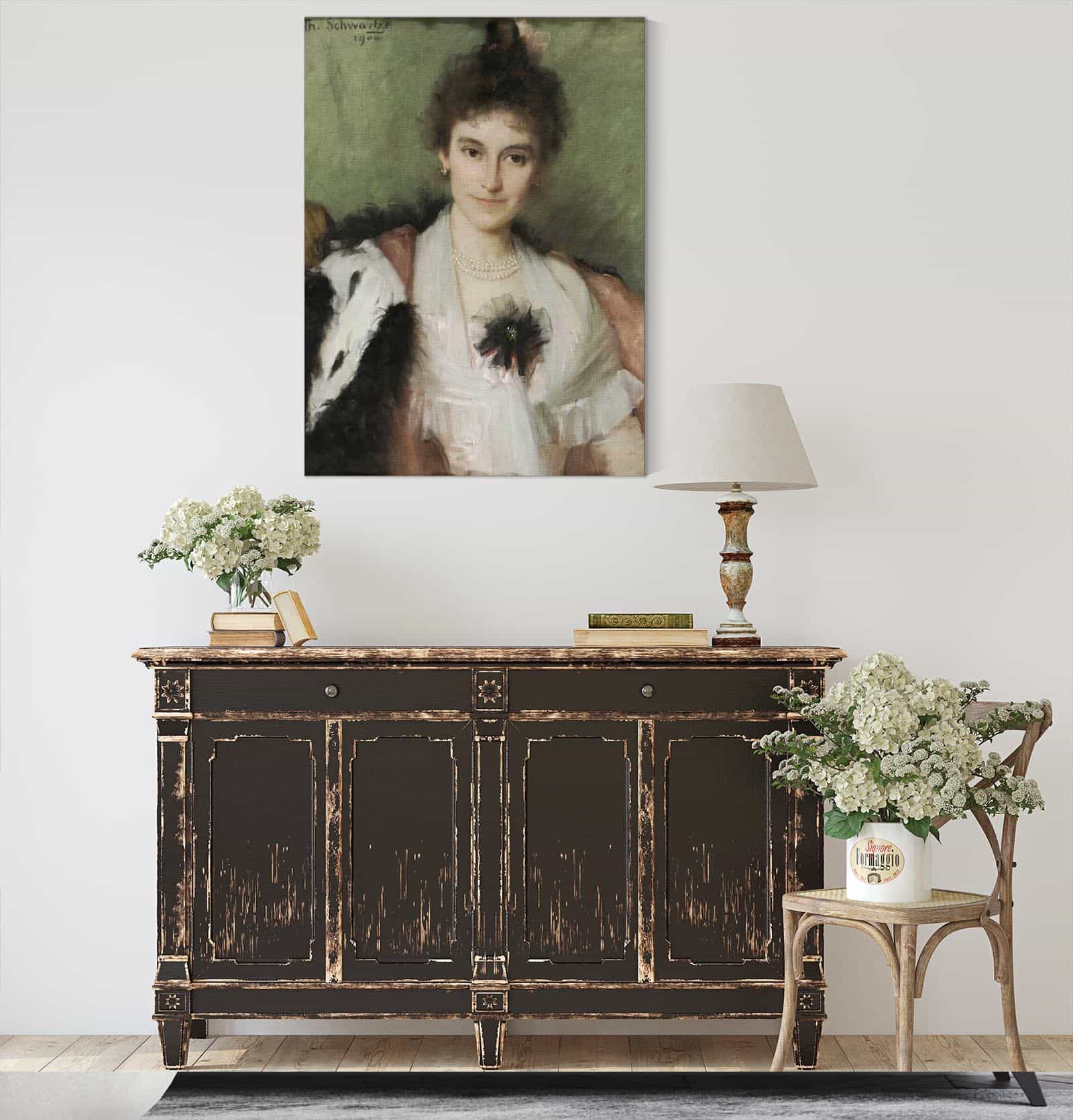 Amelia Eliza Van Leeuwen  by Therese Schwartze