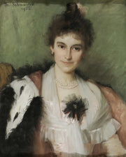 Amelia Eliza Van Leeuwen  by Therese Schwartze