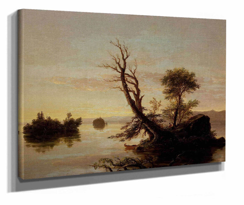American Lake Scene by Thomas Cole