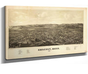 Amherst Mass 1886  State Of Massachusetts