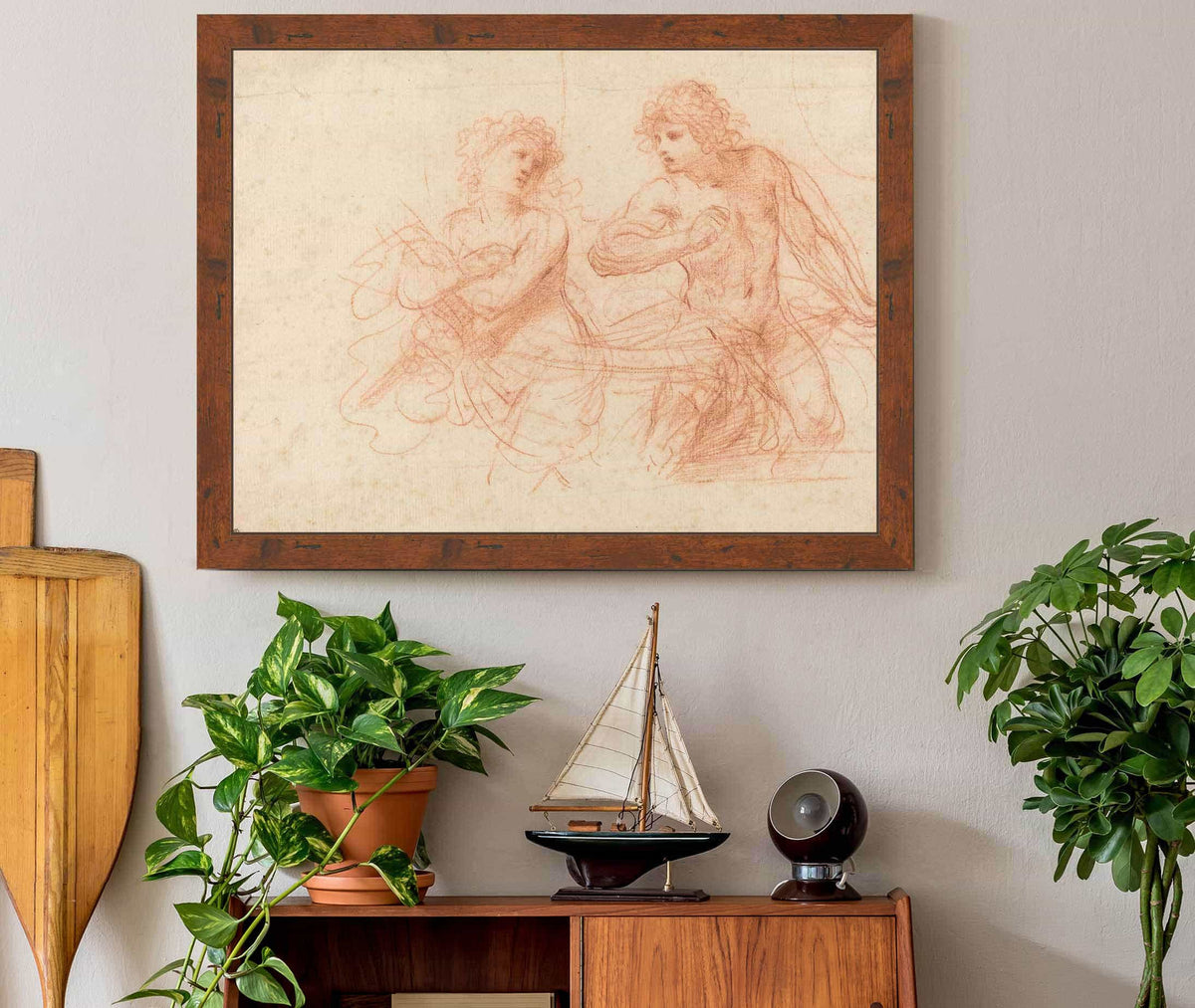 Amnon And Tamar by Guercino