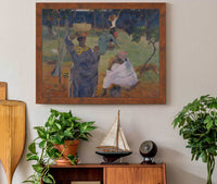 Among The Mangoes At Martinique by Paul Gauguin