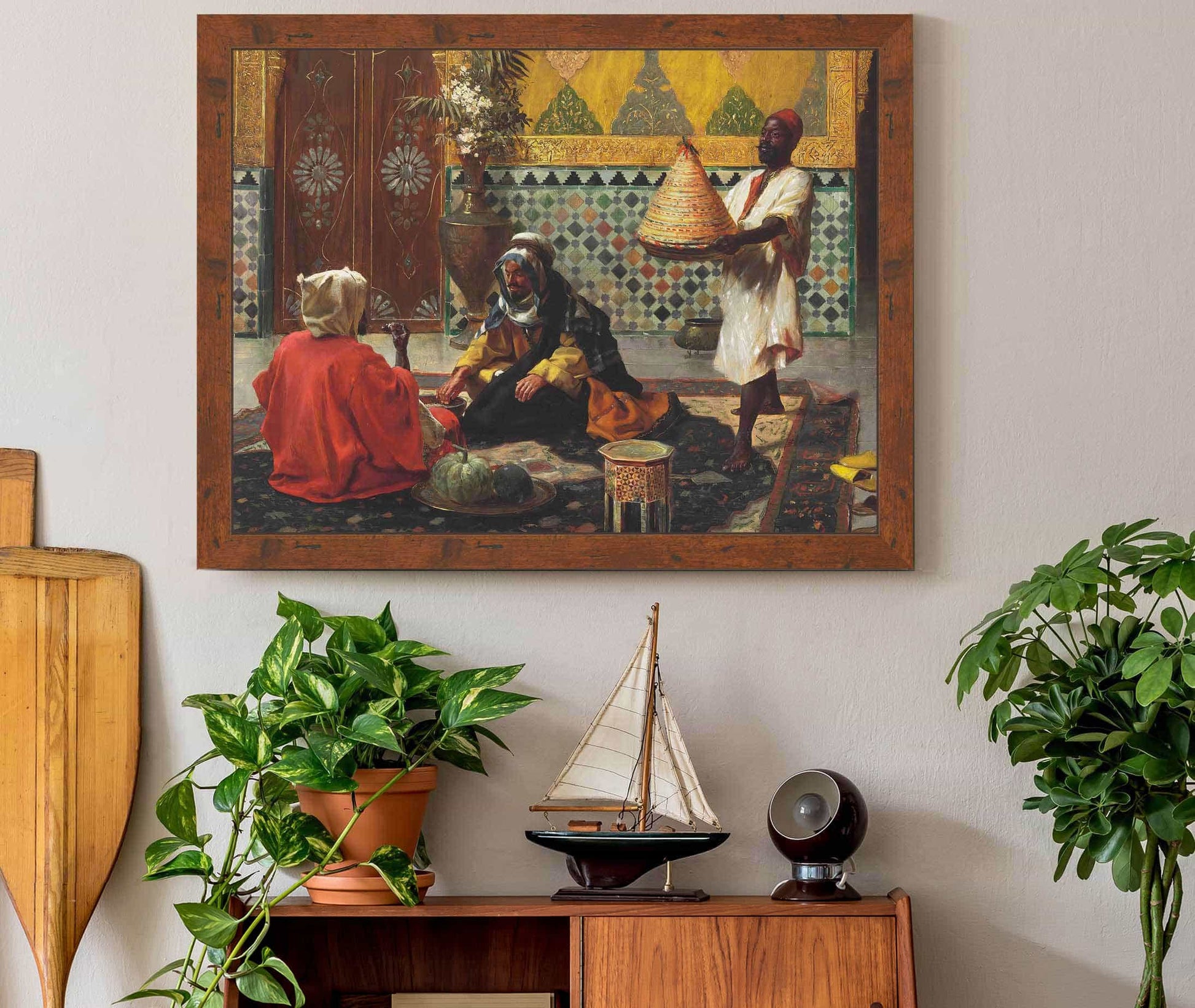 An Afternoon Discussion by Rudolf Ernst