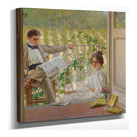 An Afternoon On The Porch by Vittorio Matteo Corcos