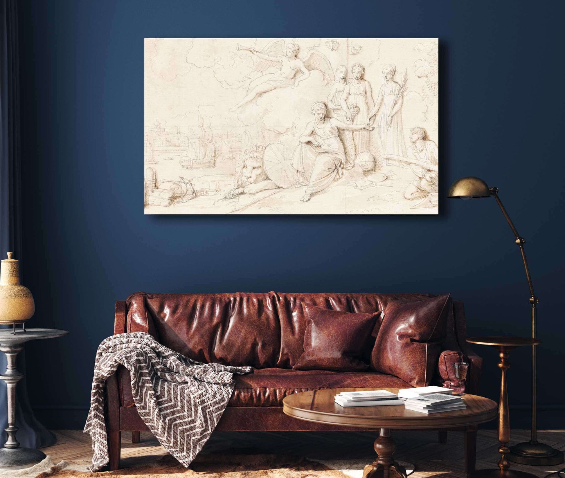 An Allegory Of Britains Mercantile Power by Robert Smirke