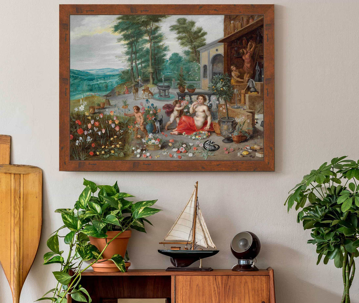 An Allegory Of Smell S by Jan Brueghel The Younger