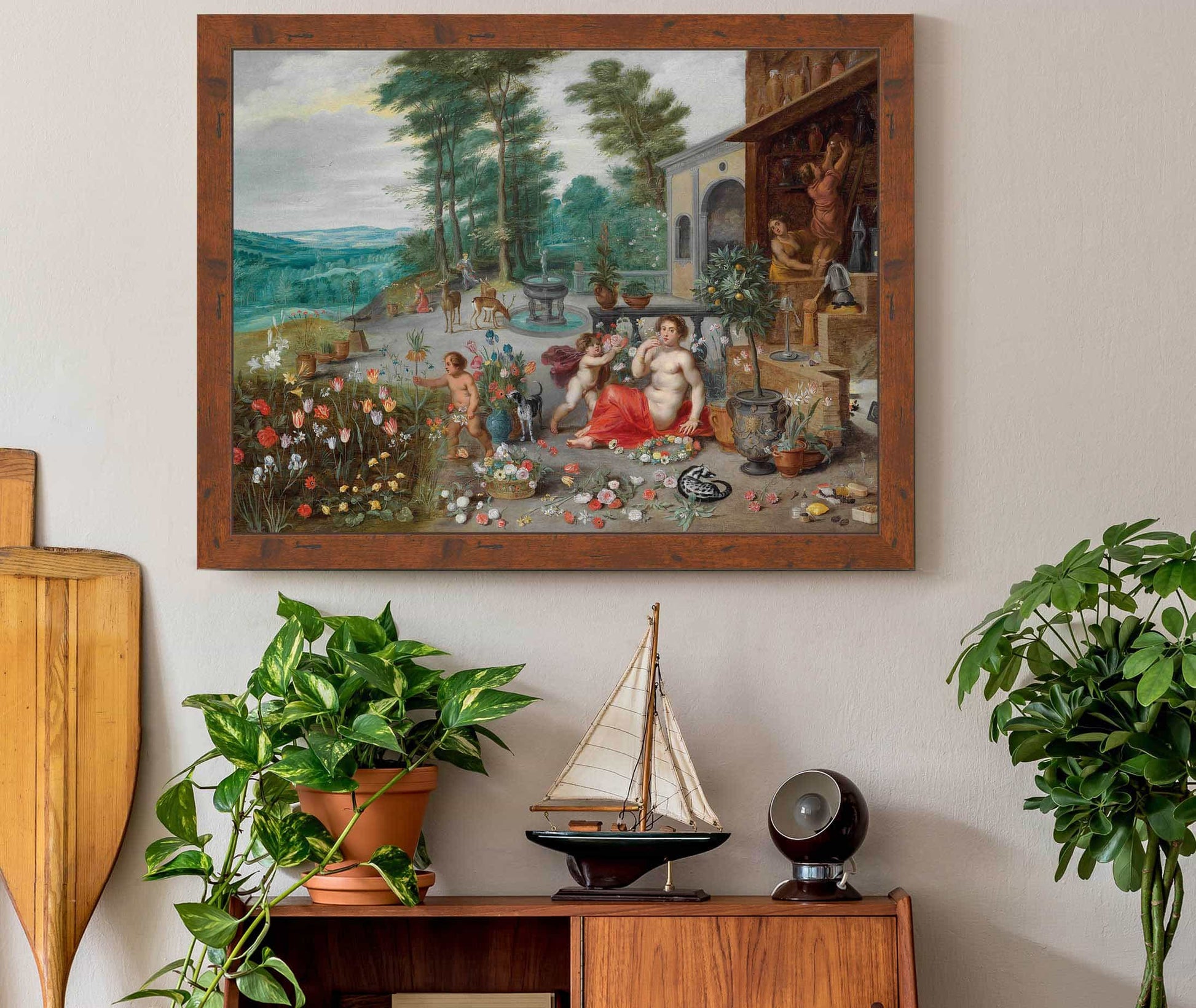 An Allegory Of Smell S by Jan Brueghel The Younger