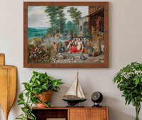 An Allegory Of Smell S by Jan Brueghel The Younger