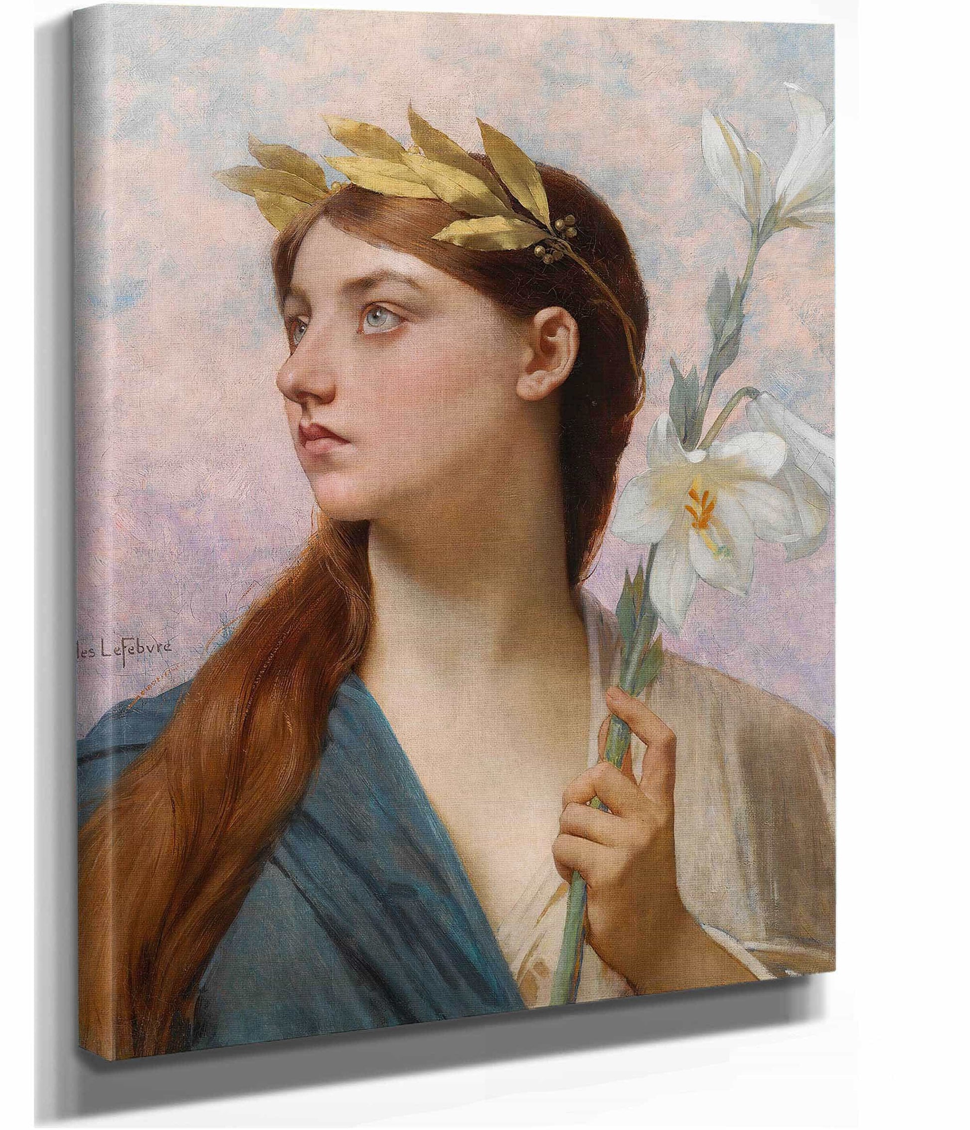 An Allegory Of Victory by Jules Joseph Lefebvre