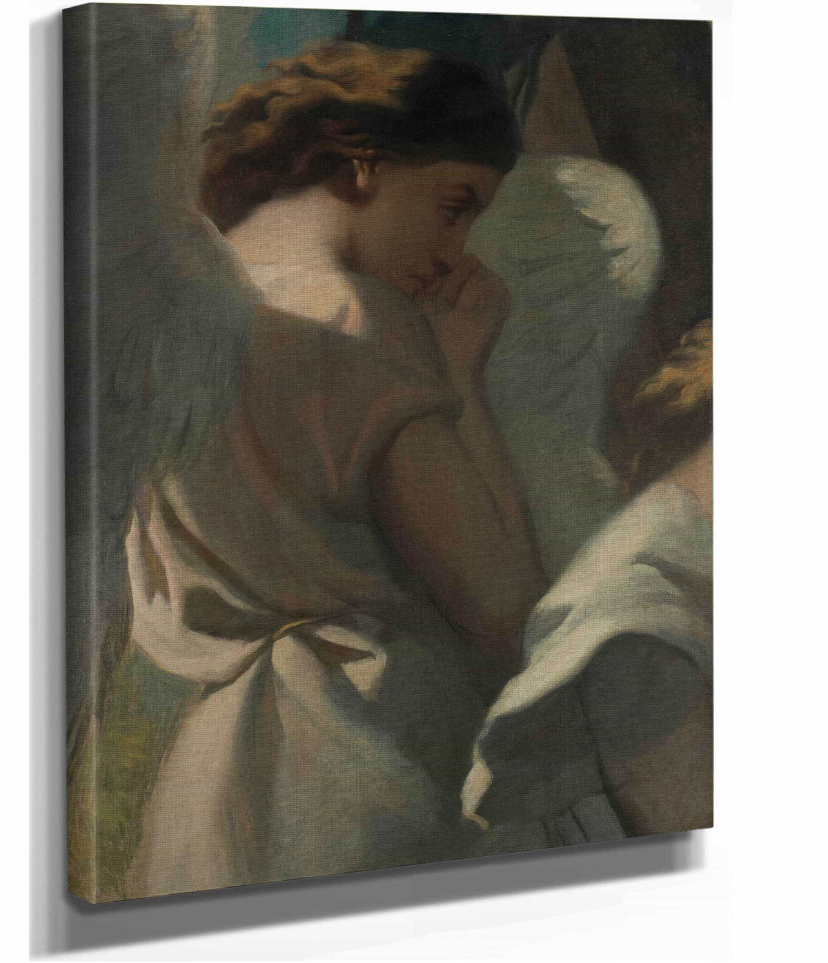 An Angel Praying In The Garden Of Olives by Theodore Chasseriau