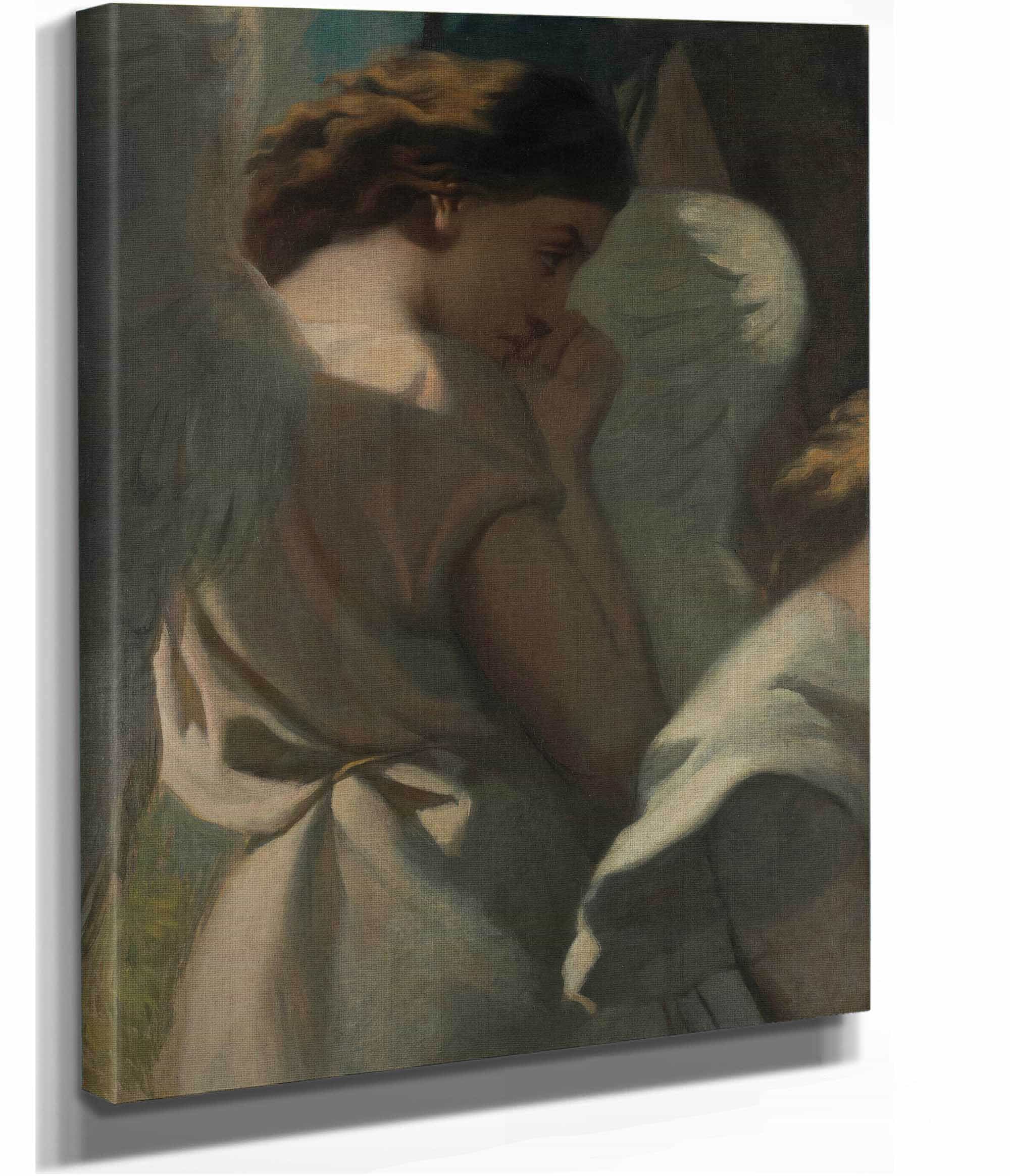 An Angel Praying In The Garden Of Olives by Theodore Chasseriau