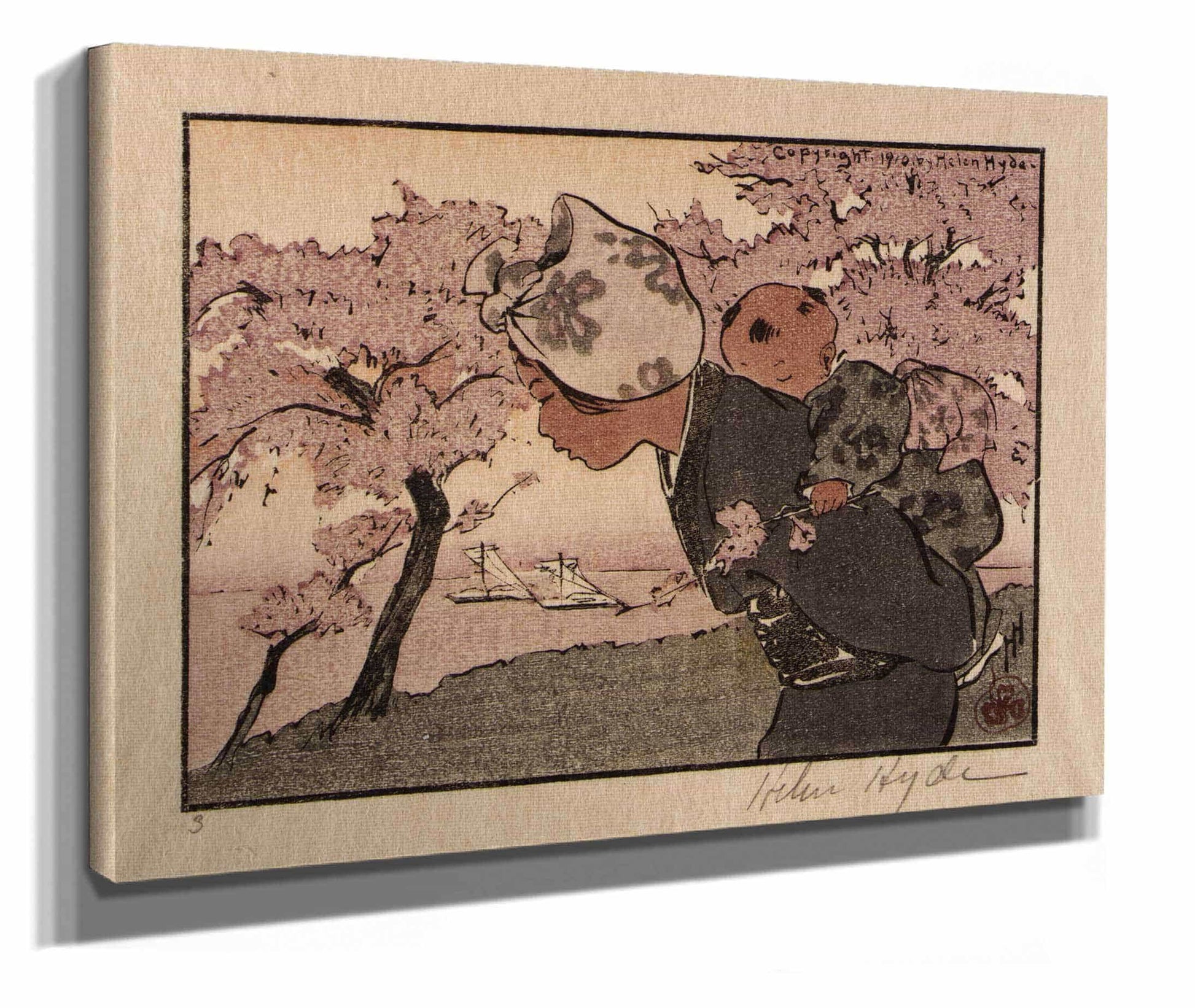 An April Evening by Helen Hyde