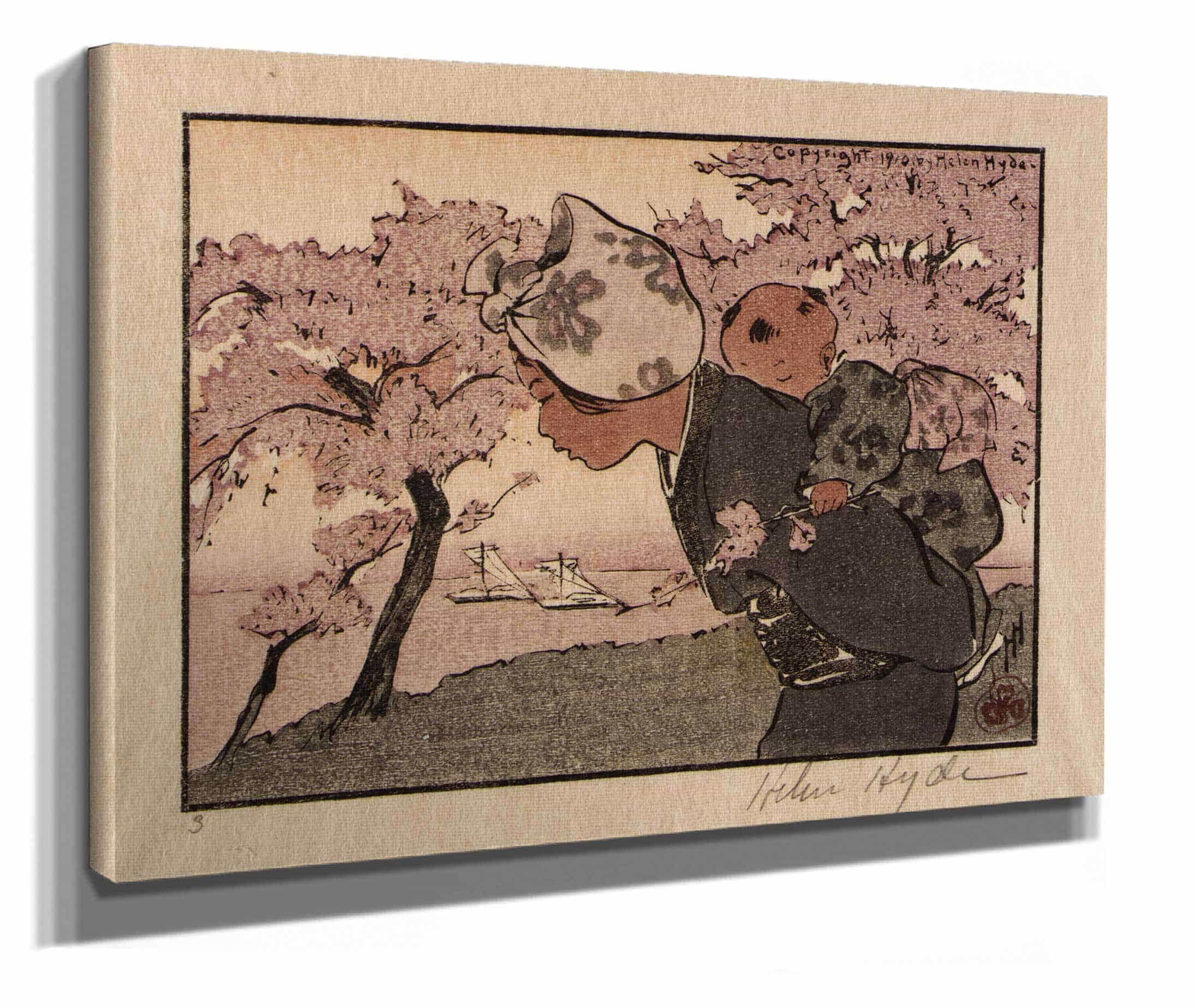 An April Evening by Helen Hyde