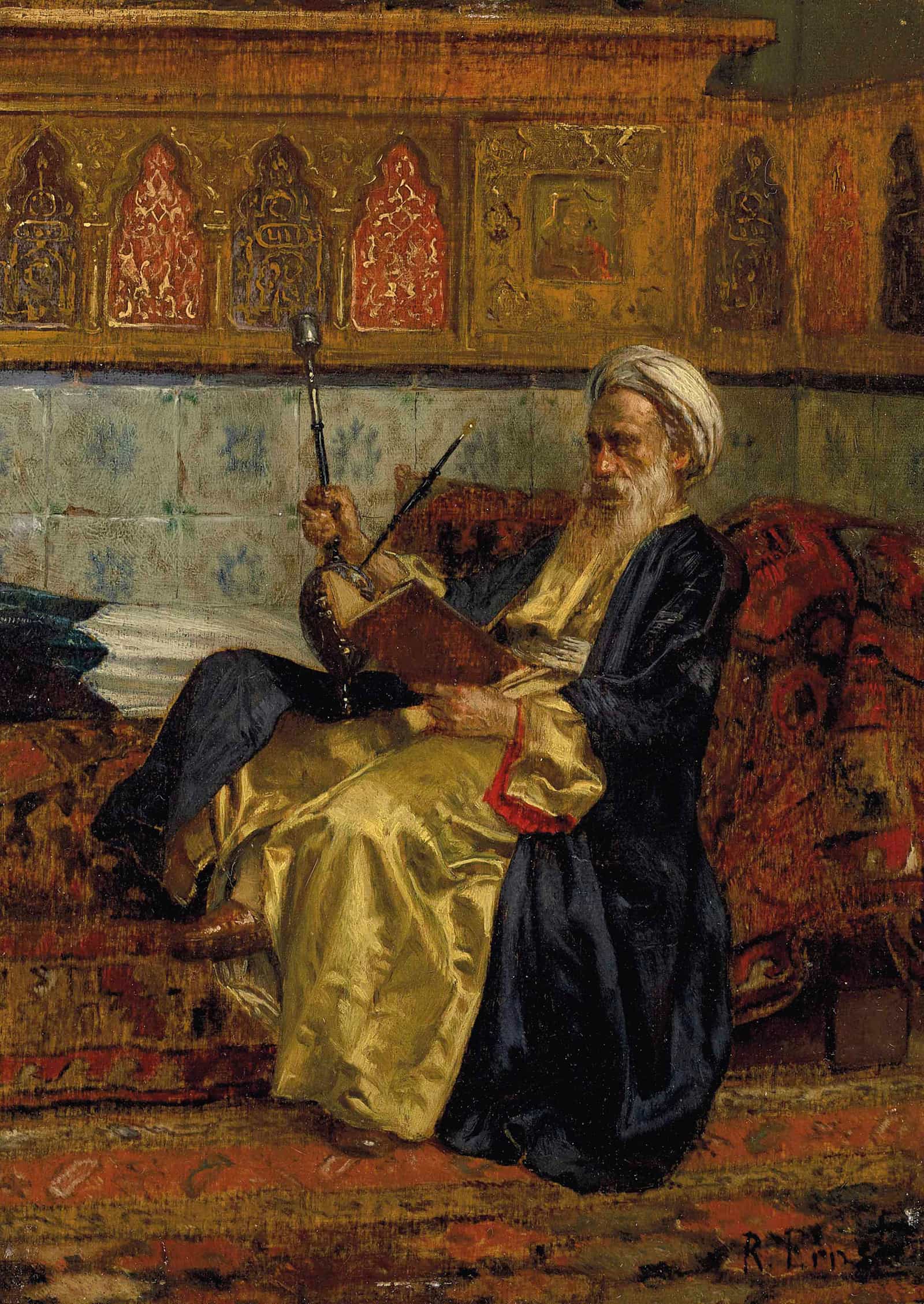 An Arab Scholar by Rudolf Ernst