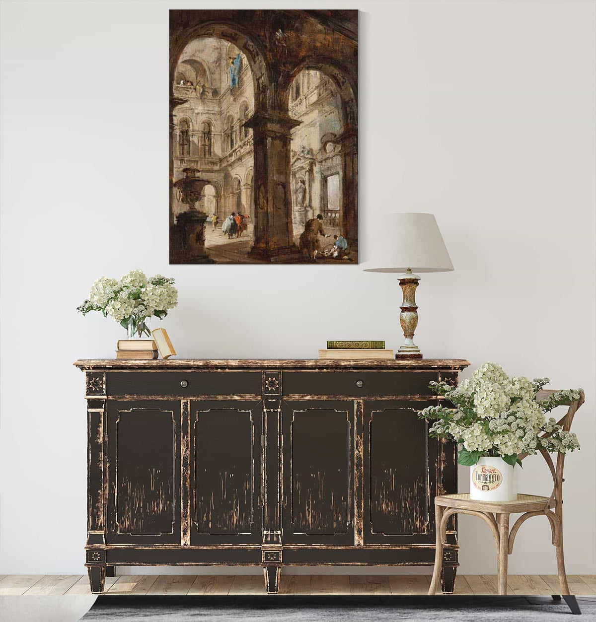 An Architectural Capriccio by Francesco Guardi