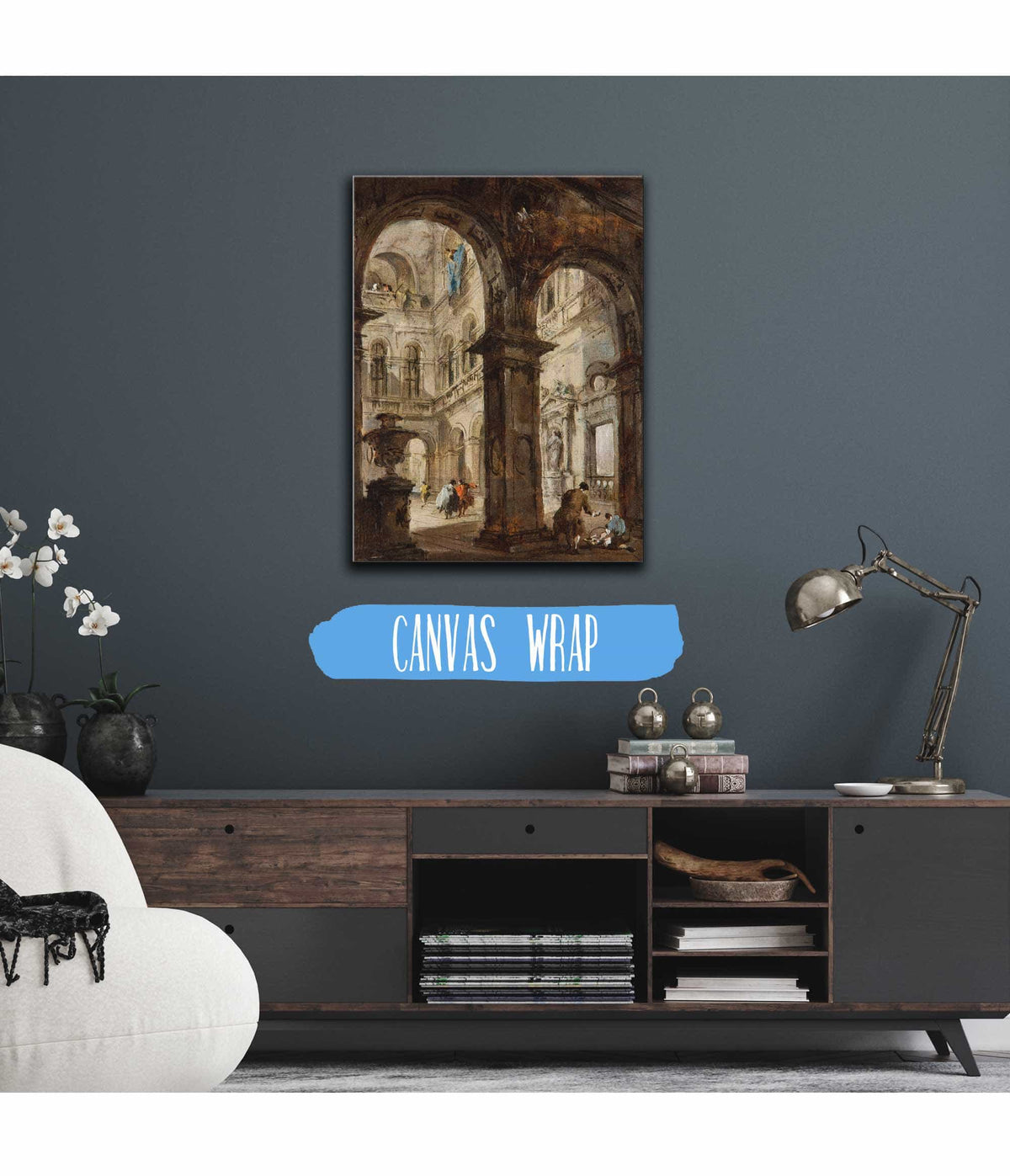 An Architectural Capriccio by Francesco Guardi