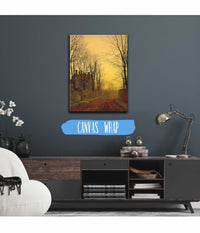 An Autumn Lane by John Atkinson Grimshaw