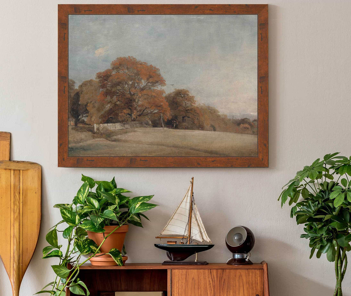 An Autumnal Landscape At East Bergholt by John Constable