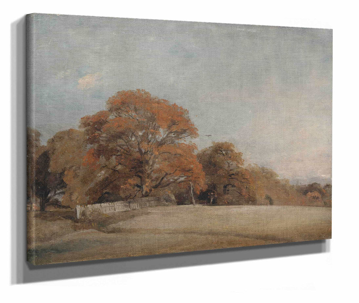 An Autumnal Landscape At East Bergholt by John Constable