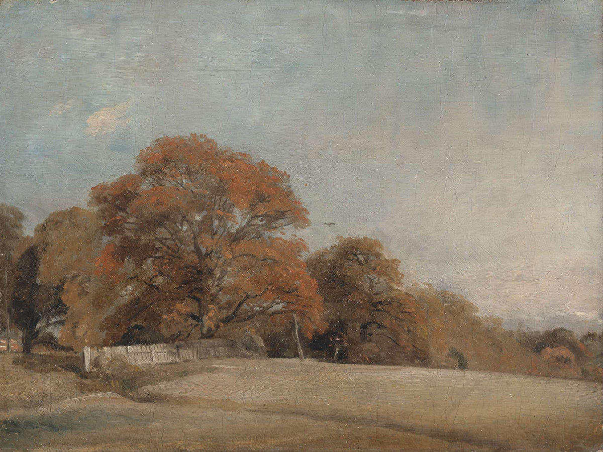 An Autumnal Landscape At East Bergholt by John Constable