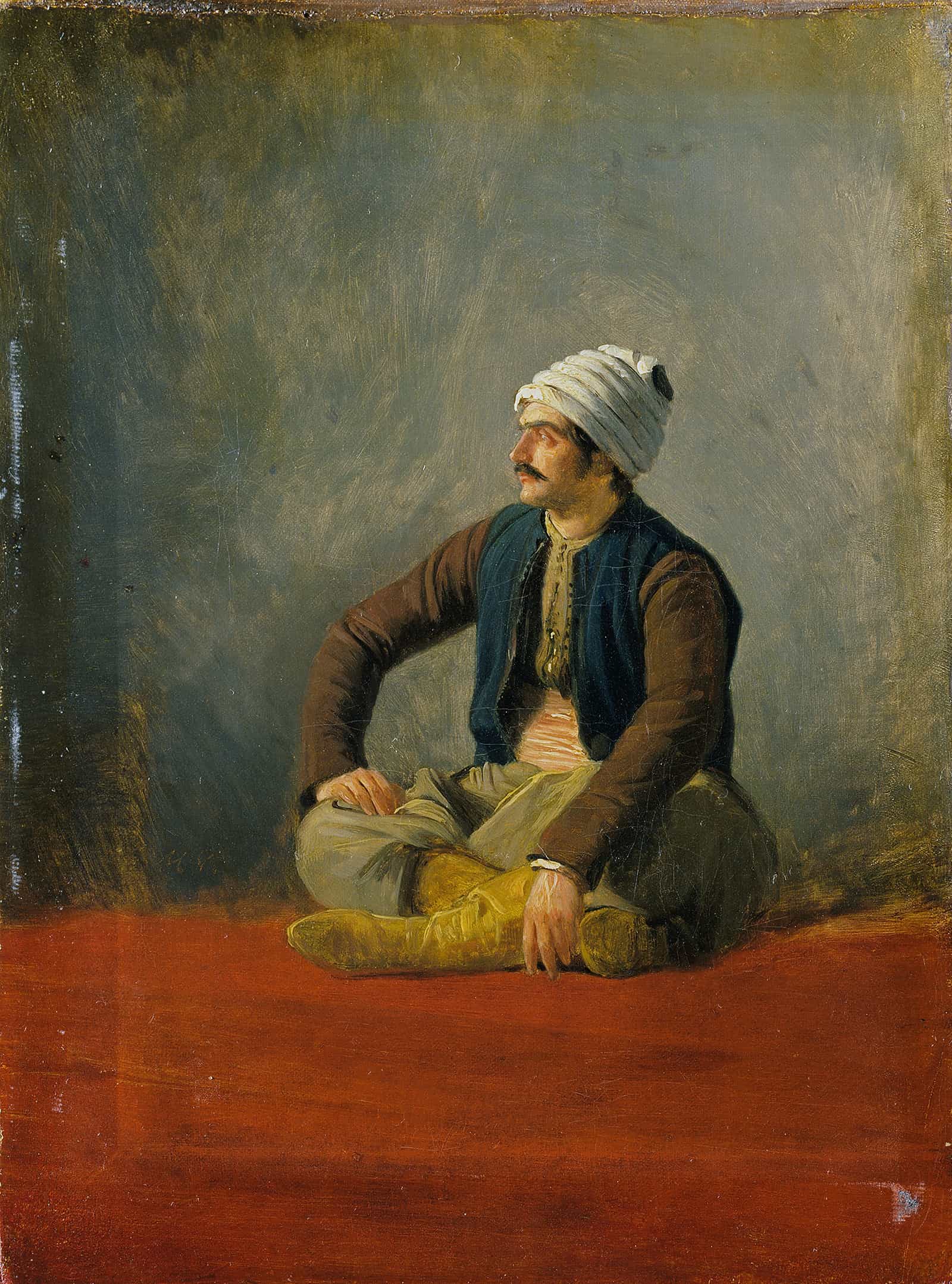An Eastern Trader  by Horace Vernet