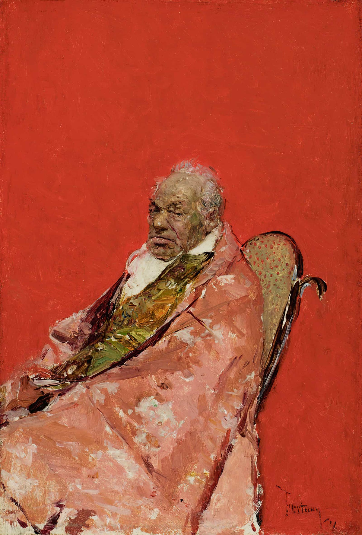 An Ecclesiastic Ca by Mariano Fortuny Marsal