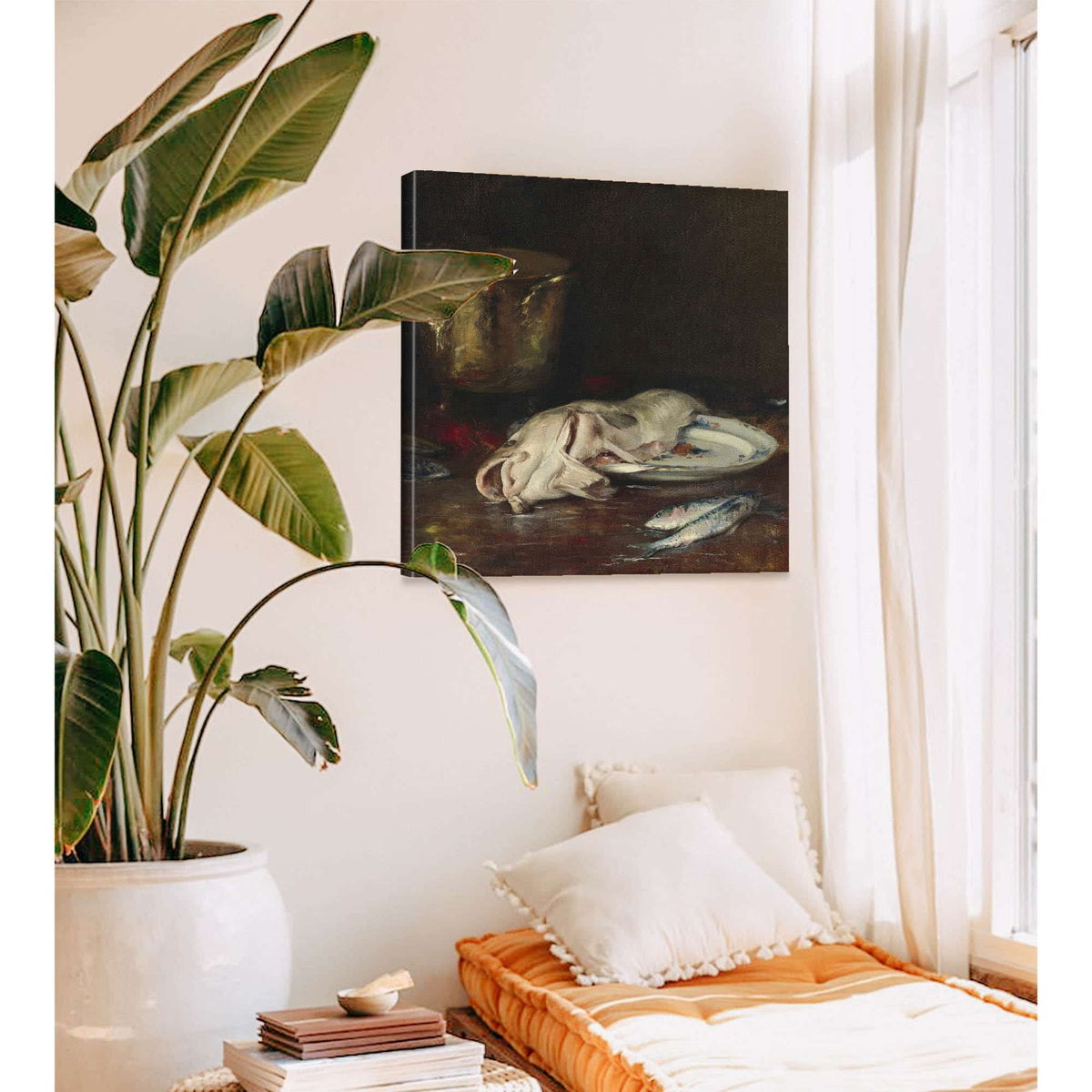 An English Cod by William Merritt Chase