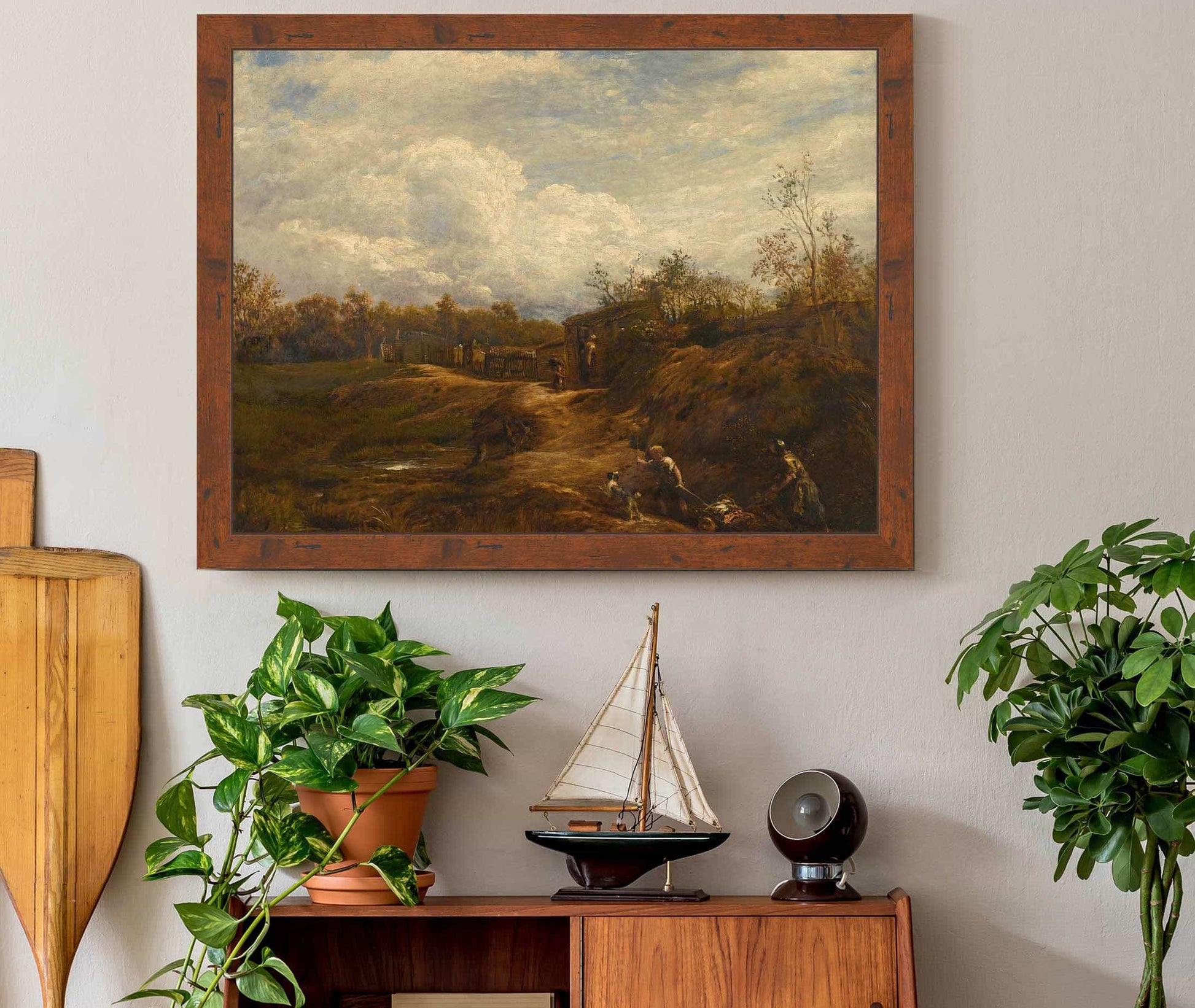 An English Landscape by John Linnell