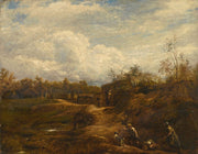 An English Landscape by John Linnell