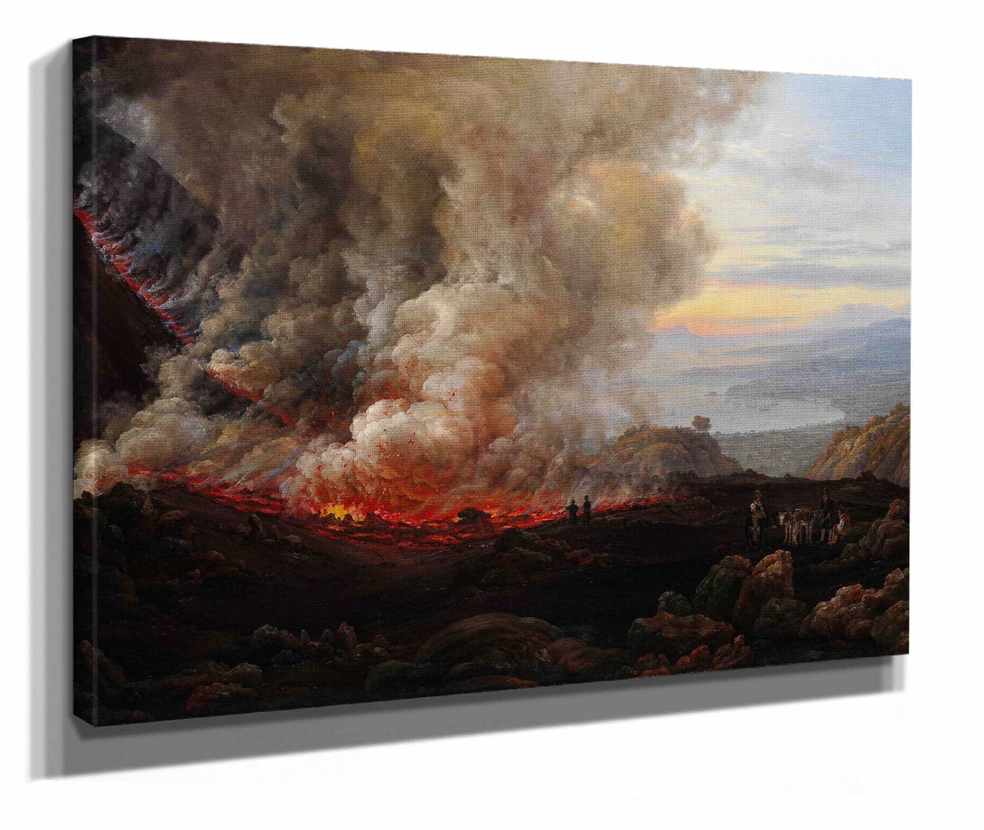 An Eruption Of Vesuvius by Johan Christian Dahl