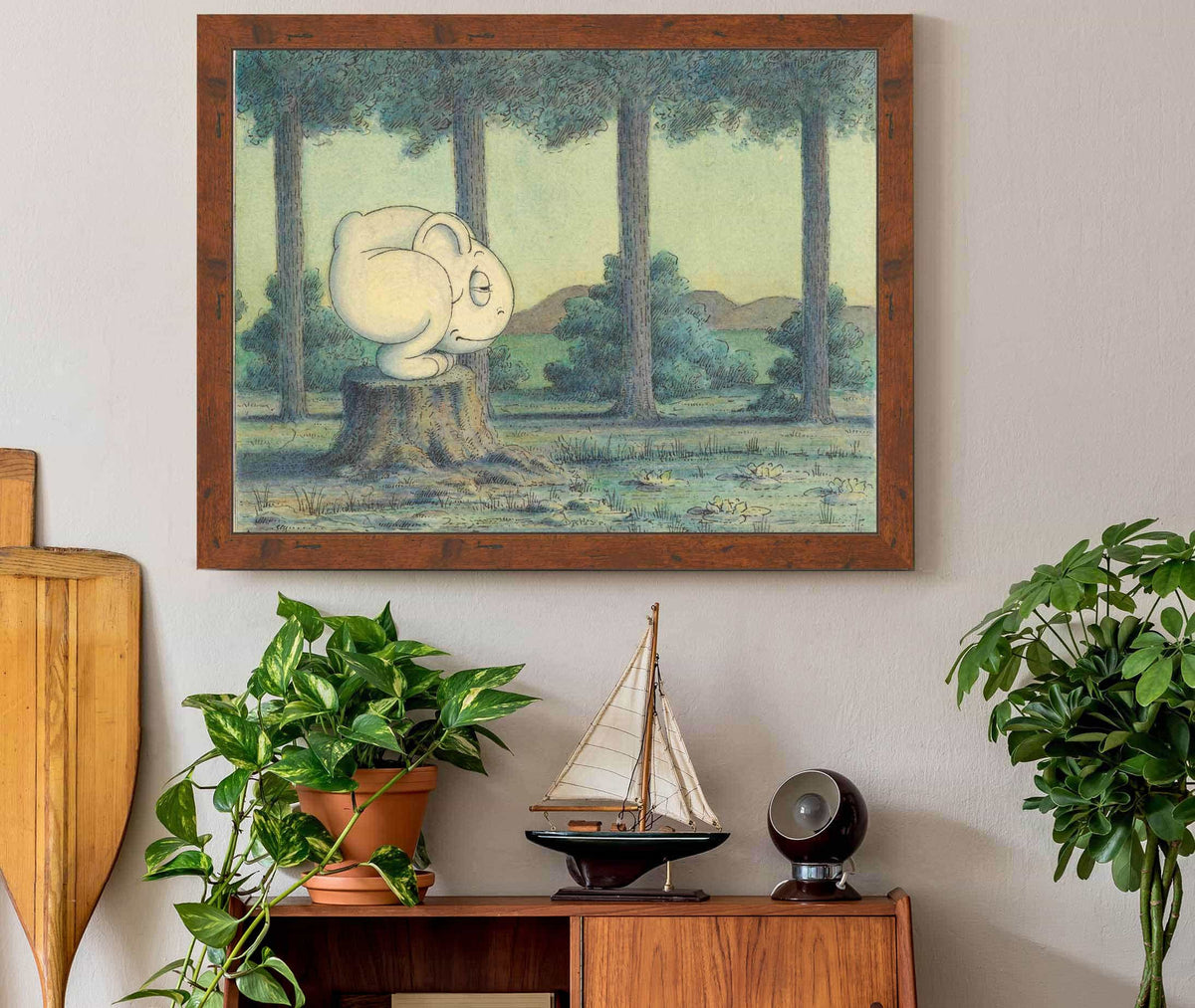 An Exceptionally Peaceful Moment by Herbert Crowley