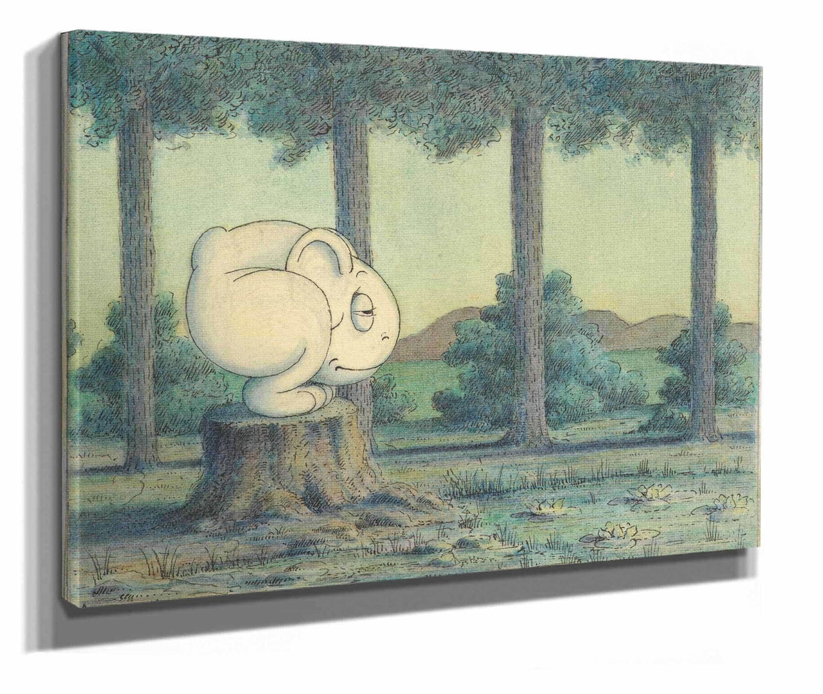 An Exceptionally Peaceful Moment by Herbert Crowley