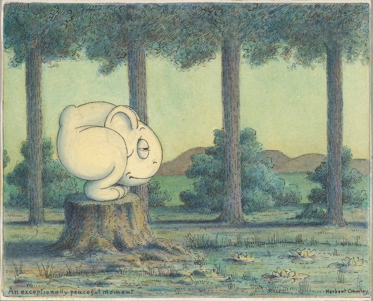 An Exceptionally Peaceful Moment by Herbert Crowley