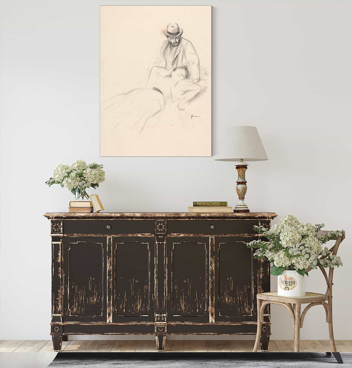 An Idyll Fourth Quarter S Or First Third S by Jean Louis Forain