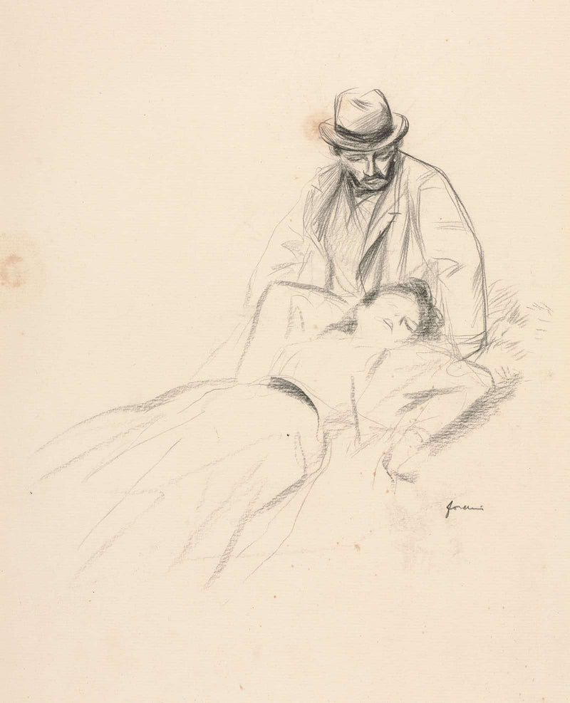 An Idyll Fourth Quarter S Or First Third S by Jean Louis Forain