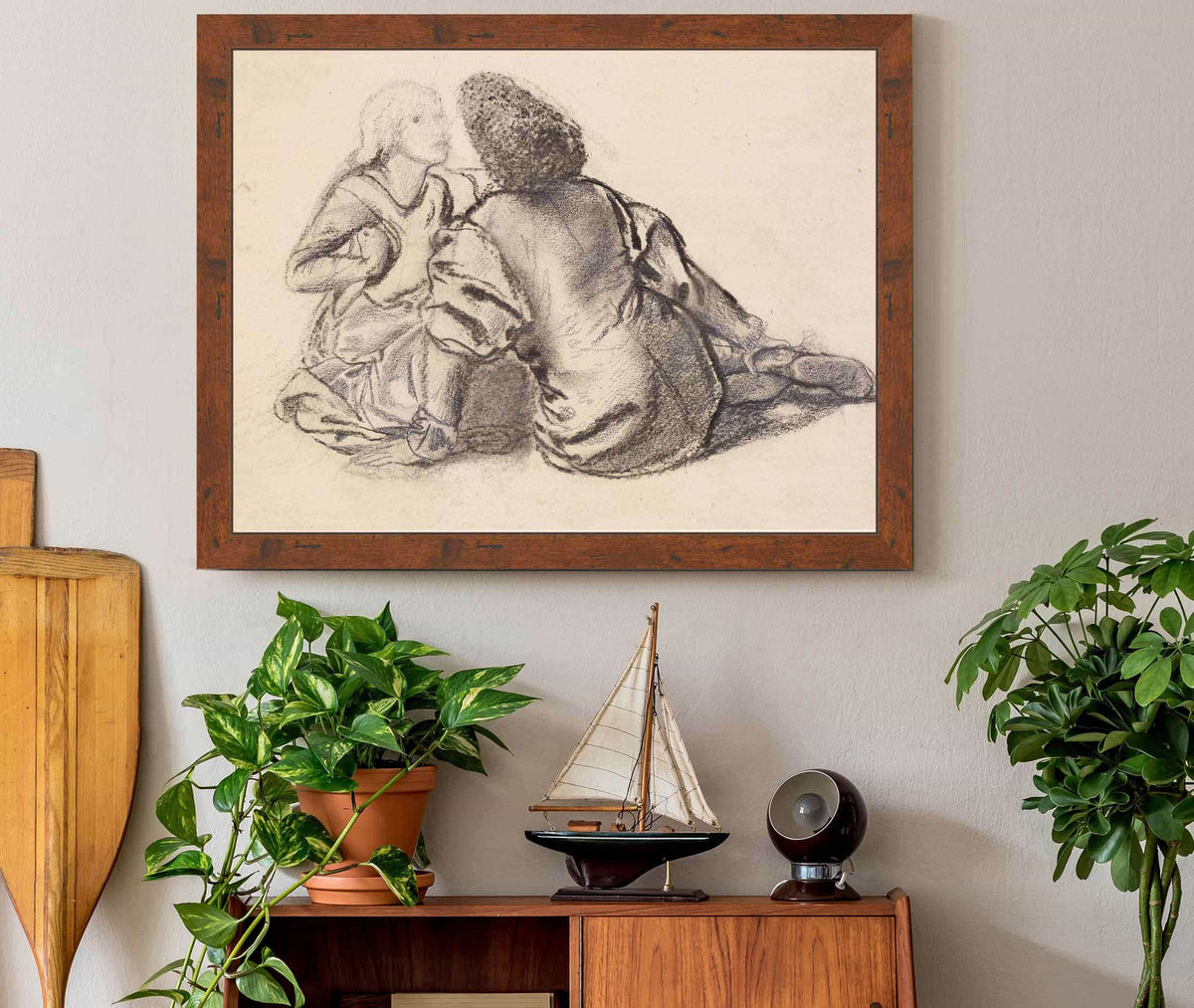 An Idyll Study by Sir Edward Coley Burne Jones